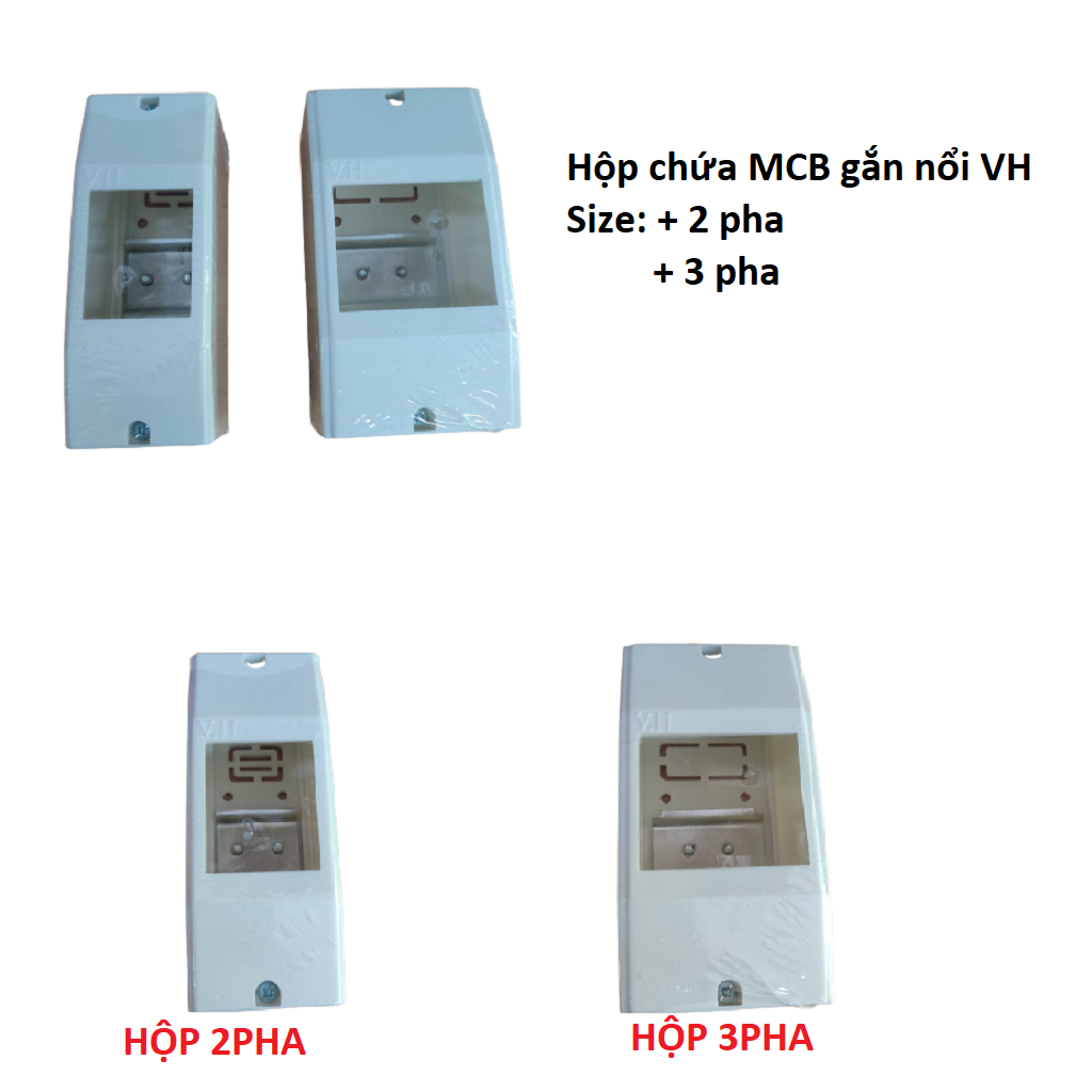 HỘP CB GẮN NỔI(2PHA,3PHA)