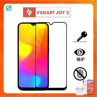 Cường lực Full màn Vsmart Joy 3 full keo thế hệ mới Tặng kèm phụ kiện dán