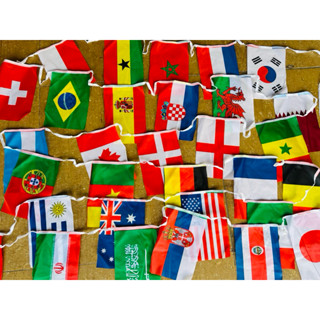 Cờ dây các nước 8m và 25m