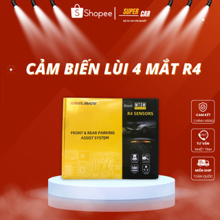 Cảm biến va chạm 4 mắt cảm biến lùi steelmate mtsm r4 mắt chính hãng cảnh báo va chạm, lùi đỗ phù hợp tránh gặp rủi ro
