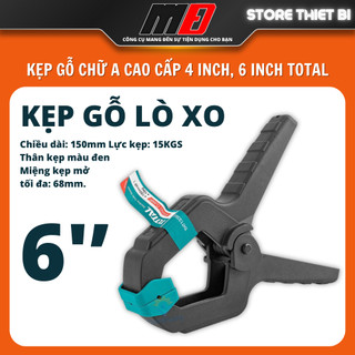 Kẹp gỗ chữ A 4-6” Cao Cấp Total THT13362