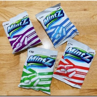Kẹo mềm bạc hà Mintz còn bạc hà Nho và bạc hà cherry,Nhập khẩu Indonesia,Gói 50 chiếc,Ngon tuyệt
