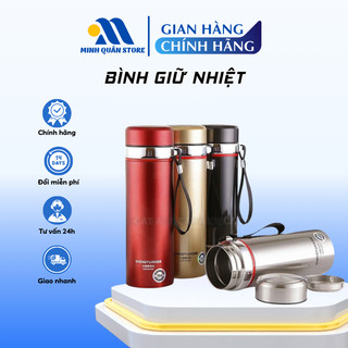 Bình giữ nhiệt lắp kim cương cao cấp 1500ml , bình giữ nhiệt inox 304 cao cấp 1500ml