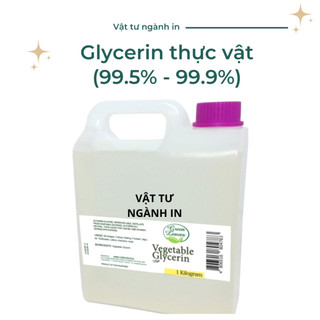 Glycerin thực vật – dưỡng ẩm và làm trắng da mặt nguyên chất
