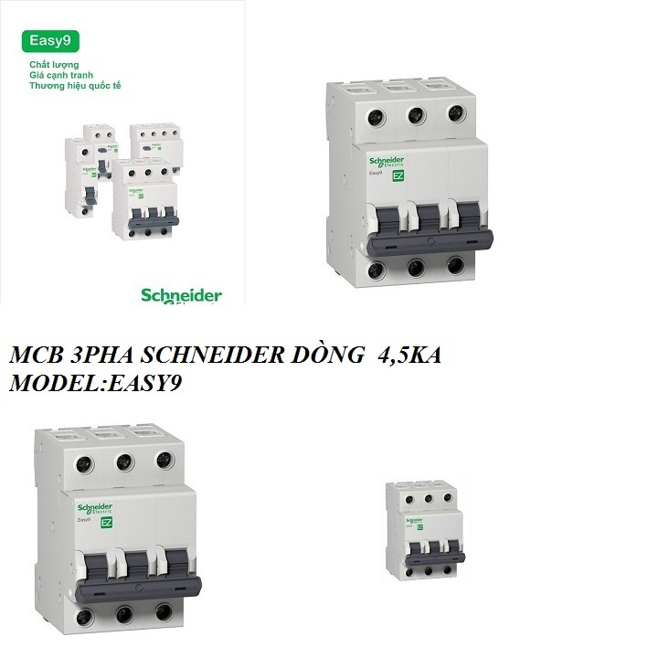 CB 3PHA 16A ,CẦU DAO 3PHA 20A,APTOMAT 3PHA 25A,32A SCHNEIDER 40A,50A,63A