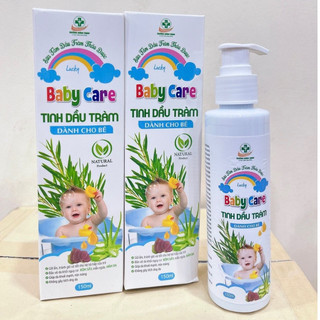 Sữa tắm Tinh dầu tràm Baby Care chiết xuất tinh dầu tràm giúp sạch da tránh cảm, gió, sổ mũi,ho cho trẻ