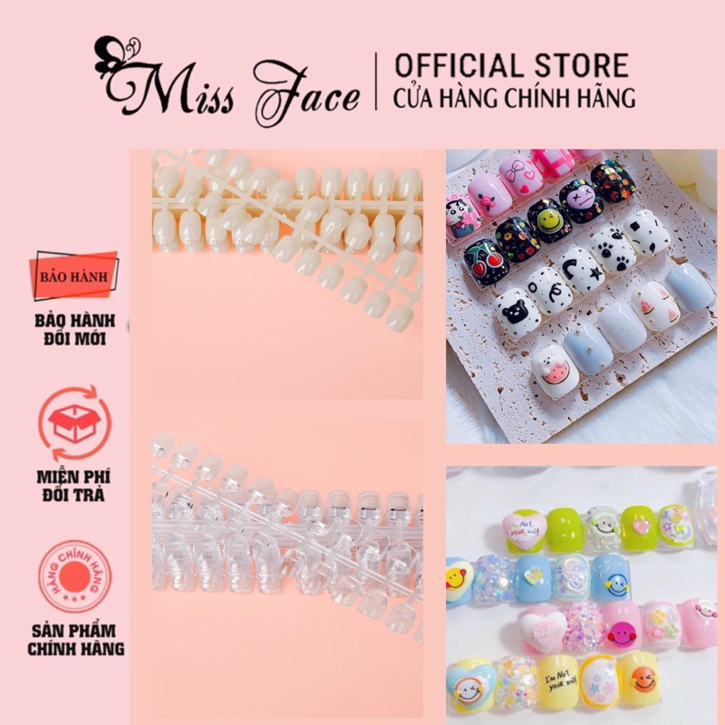 Móng bảng bẻ làm mẫu - móng tập sơn - móng trưng bày