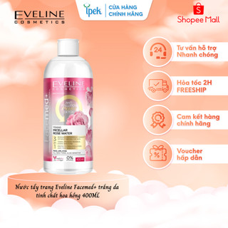 Nước tẩy trang tinh chất hoa hồng EVELINE FACEMED+ 400ML