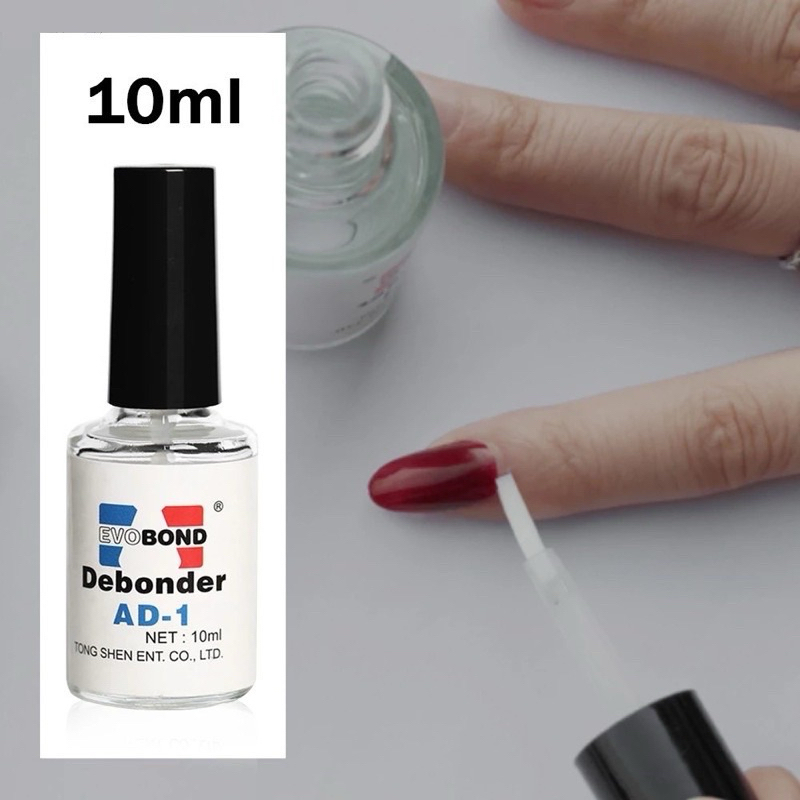 Nước sáng đá nail AD - Tháo đá tháo móng nail 10ml