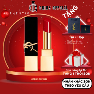 Son YSL Rouge Pur Couture The Bold 1971 Auth Màu Đỏ Đất Siêu Xinh Độ Lì Tốt Mềm Mịn Mỏng Nhẹ Cực Kì Tôn Da