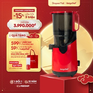 Máy ép chậm nguyên quả 3s lazychef bigsize 250w - máy ép trái cây,công nghệ ép lạnh