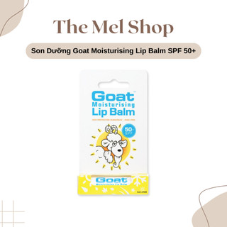 Son Dưỡng Chống Nắng Goat Moisturising Lip Balm SPF 50+ (Bill Úc)