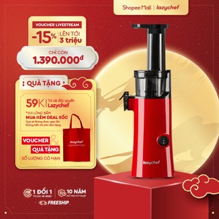 Máy ép chậm lazychef 130w - máy làm kem hoa quả, máy ép trái cây, công nghệ ép lạnh, ép kiệt bã