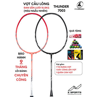 Vợt cầu lông Prokennex THUNDER 7003 rẻ nhất thị trường đã đan dây 10.5KG chuyên công Bảo hành 9tháng