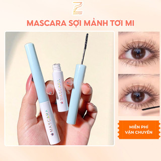 Mascara chuốt mi đầu mảnh tơi giúp làm cong dài mi tiện lợi chống thấm nước bền màu lâu trôi  ZENTOP
