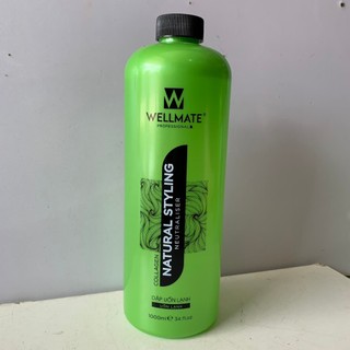 Dung dịch uốn dập lạnh wellmate xanh lá cây dành cho tóc khỏe 1000 ml 🍩 freeship🍩 uốn thơm ít mùi hôi căng bóng khỏe🍩