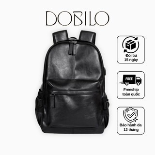 Balo da nam nữ dobilo unisex, để vừa laptop 14 inch - bg45