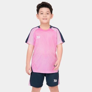 Bộ quần áo bóng đá trẻ em bulbal astro hồng - viki sport