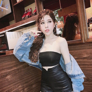Áo ống trơn xinh chất đẹp