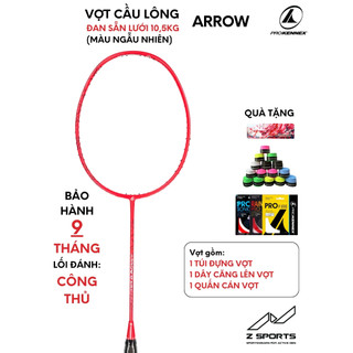 Vợt cầu lông Prokennex Arrow 17 Air 7u rẻ nhất thị trường đã đan dây chính hãng bảo hành 9 tháng