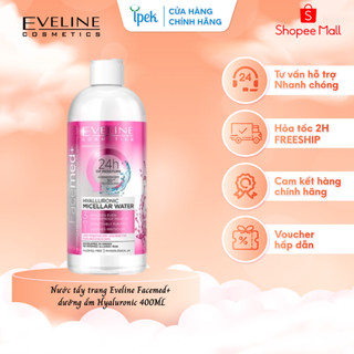 Nước tẩy trang không cồn da cho da khô và nhạy cảm EVELINE - 400ml
