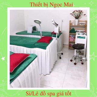 Khăn trải giường, đắp người cho spa, nail mi siêu đẹp, mềm mịn, dày dặn kích thước 90*190cm