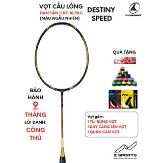 Vợt cầu lông Prokennex Destiny Speed rẻ nhất thị trường đã đan dây thiên công bảo hành khung 9 tháng