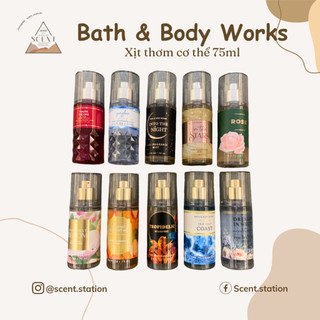 Xịt thơm cơ thể Body mist travel size Bath & Body Works 75ml ~ Scent.station ~