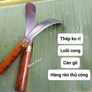 Dao lấy cơm dừa, cùi dừa thép không rỉ