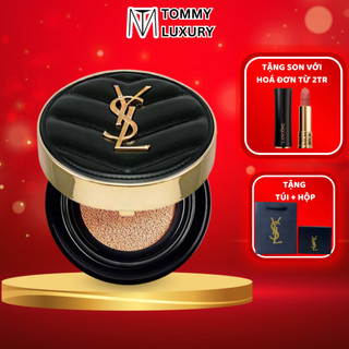 Cushion ysl le cushion encre de peau luminous matte phấn nước ysl chính hãng tone 10 tone 20 mỏng mịn che phủ tốt