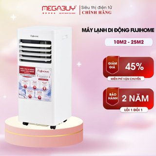 Máy lạnh di động 9000BTU nhập khẩu FUJIHOME, điều hòa đứng mini làm lạnh, hút ẩm 25 lít/ngày, lọc không khí