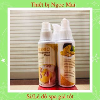 Mặt nạ nghệ sủi bọt, detox giúp thải độc da, loại bỏ bụi bẩn lọ 150g