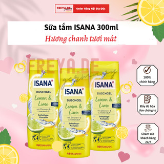 Sữa tắm Isana hương chanh thanh mát 300ml - Sữa tắm Balea mật ong 750ml