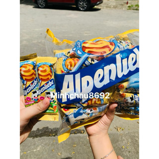 Kẹo mút alpenliebe caramen, kem dâu, kem quả mọng, trà sữa - 6 que 1 bịch