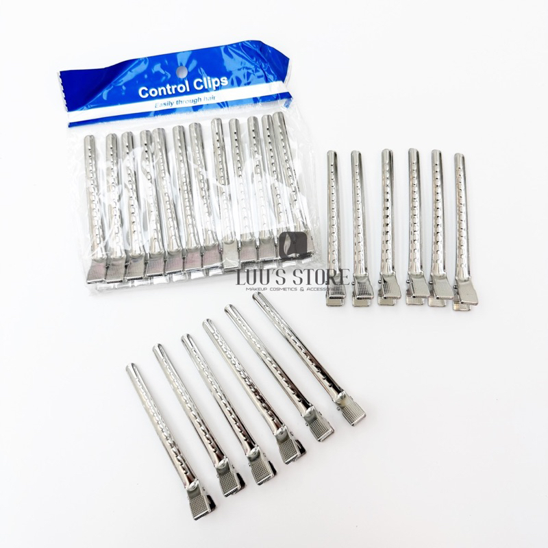 Kẹp định hình tóc, chất liệu thép không gỉ, kích thước 10,5 *1,2 cm, mới 100%