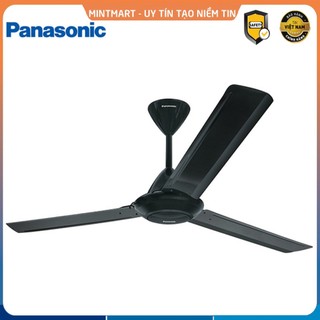 Quạt trần 3 cánh Panasonic F-60MZ2 (Màu đen) - Công suất 66W - Hàng chính hãng - Bảo hành 12 tháng