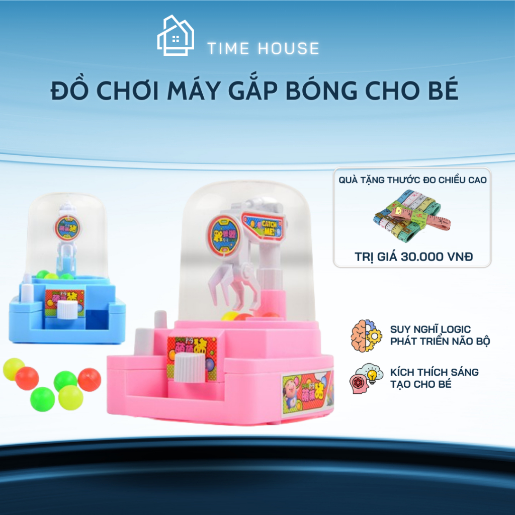 Đồ Chơi Máy Gắp Thú Bông Mini