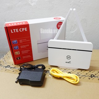 Bộ Phát Wifi dùng sim 4G CPE RS860 – Kết nối 32 user - Hỗ Trợ 1 Cổng LAN/WAN -Tốc độ truyền 300Mbps