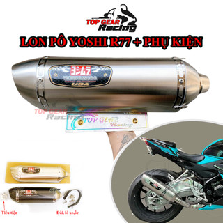 Pô R77 Yoshimura Cacbon Có Tiêu Tiện Đủ Phụ Kiện <TOPGEAR>