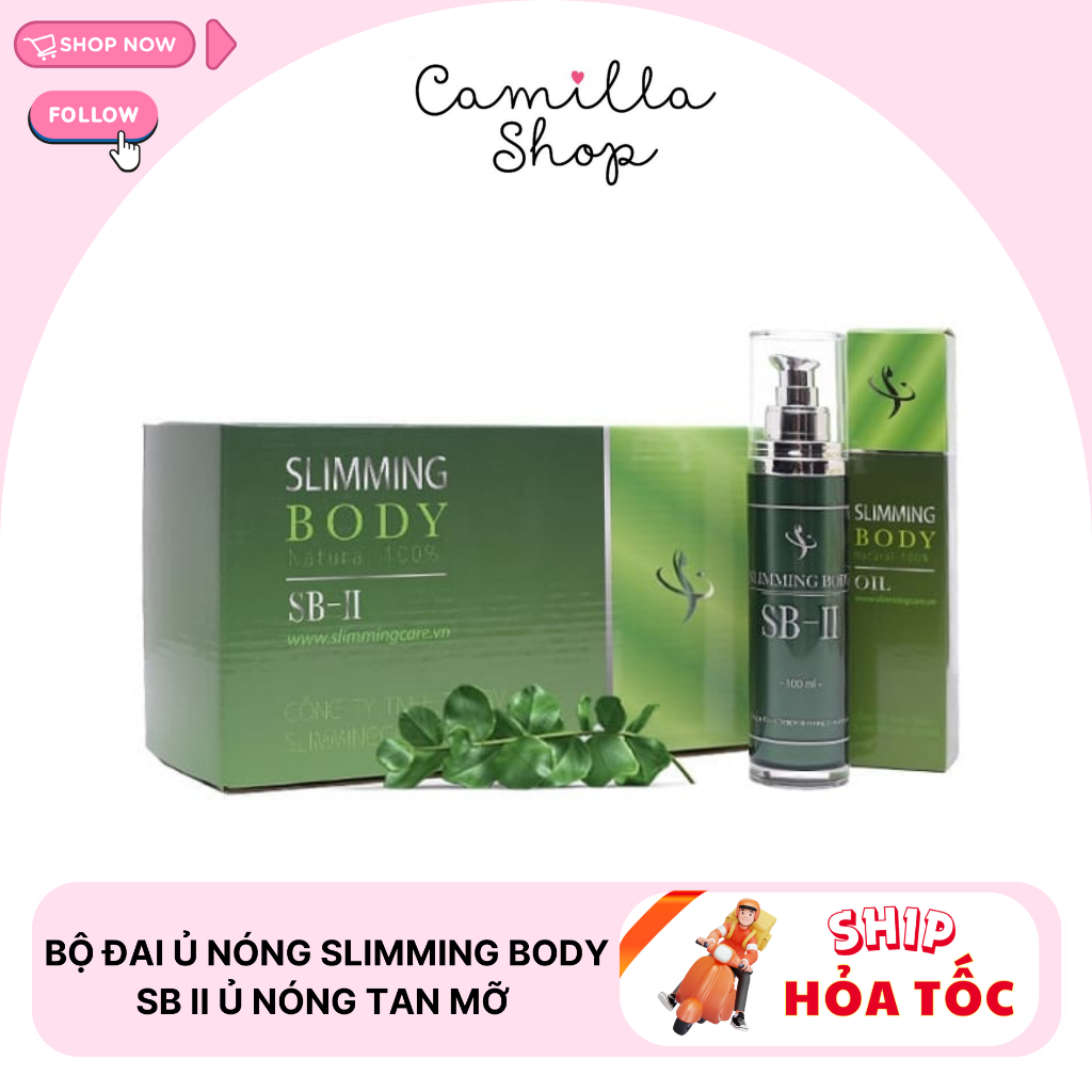 Bộ đai ủ nóng Slimming Body 2 SB2 ủ nóng tan mỡ giảm mỡ