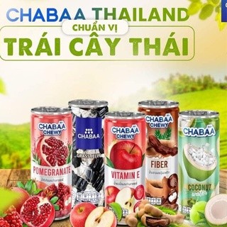 Nước trái cây Chabaa Thái Lan nhiều vị 230ml - H&N Store