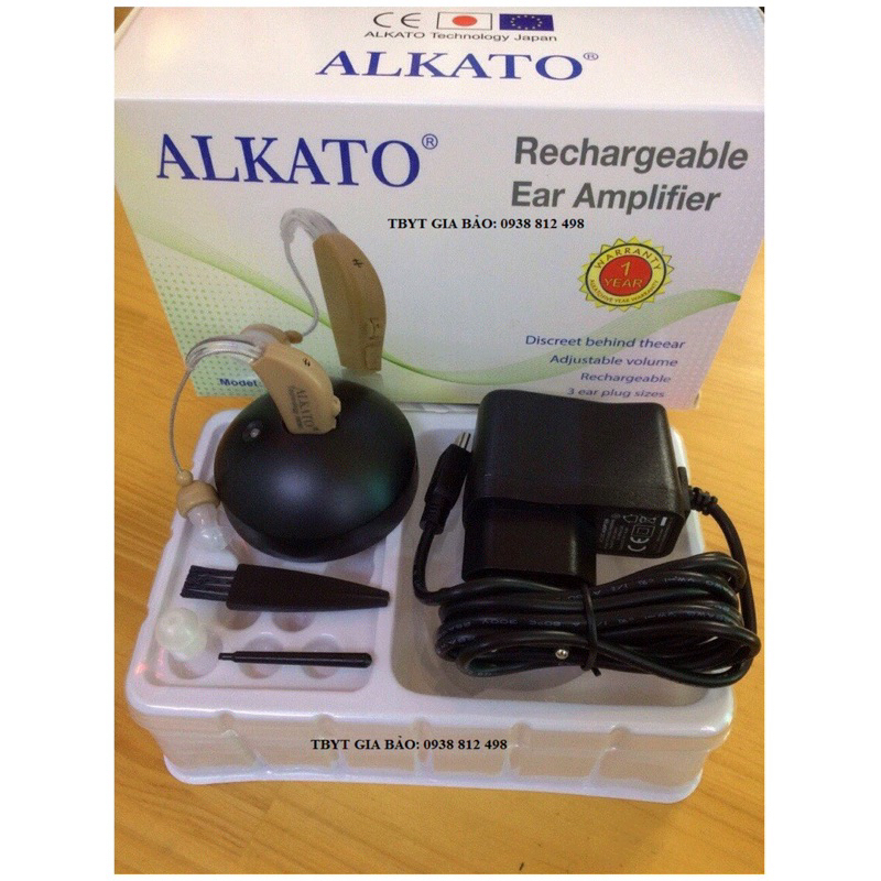 Máy trợ thính ALKATO VT336 sạc điện