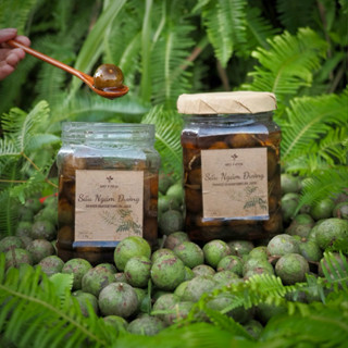  Sấu ngâm đường gừng chua ngọt Mơ Farm hộp 1kg- Đặc sản miền Bắc 