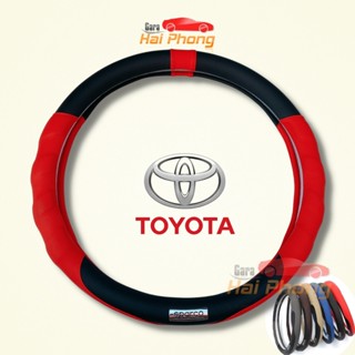 Bọc vô lăng TOYOTA Vios, Innova, Fortuner, Camry, Altis, Yaris, Land Cruise, Hilux, Avalon, Avanza, Rush