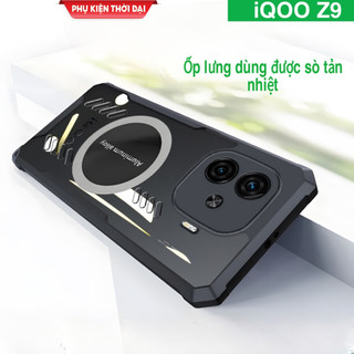 Ốp lưng iQOO Z9 chống sốc lưng trong viền màu kiểu dáng Ringke chống sốc trên 2 mét 2
