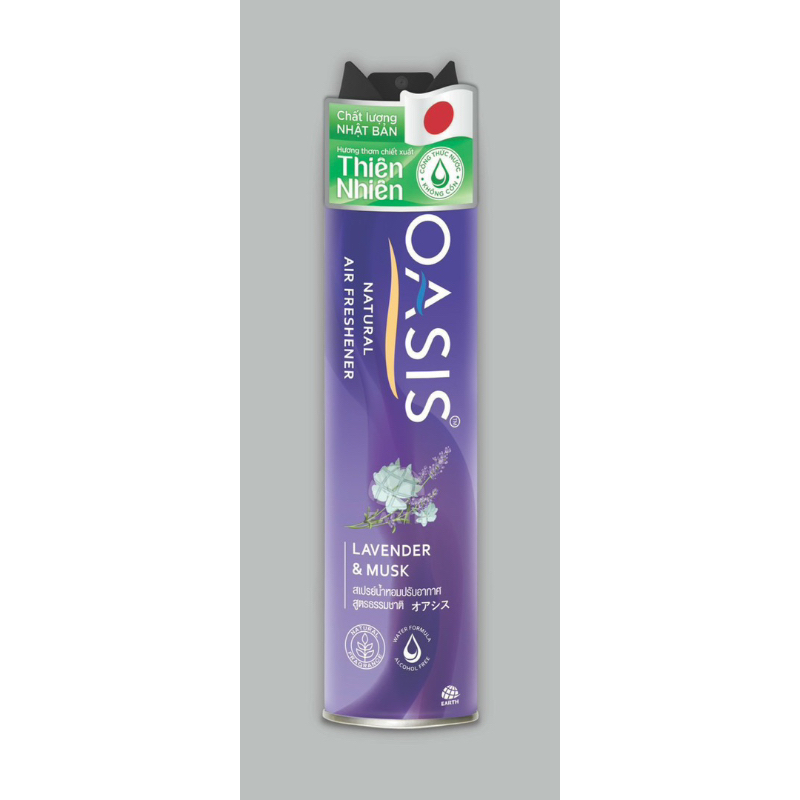 Xịt Phòng Oasis Natural Cao Cấp 320ml