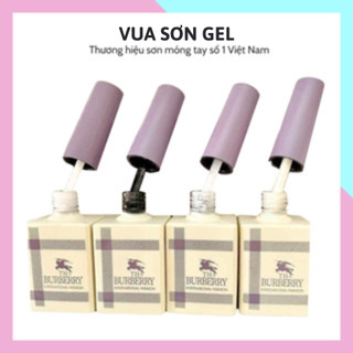 Sơn móng tay gel Burberry và sơn gel AS dùng máy hơ màu đen trắng gạo và tone đỏ trầm VUA SƠN AS mã CT 15ml