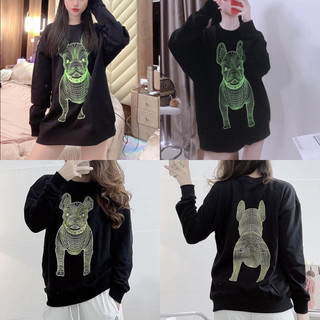 Áo nỉ in hình 3D gấu bo hottrend