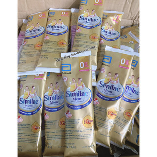 Combo 10 gói Similac Mom hương sữa chua dâu dinh dưỡng cho bà mẹ mang thai, ít béo, ít ngọt Lợi Sữa