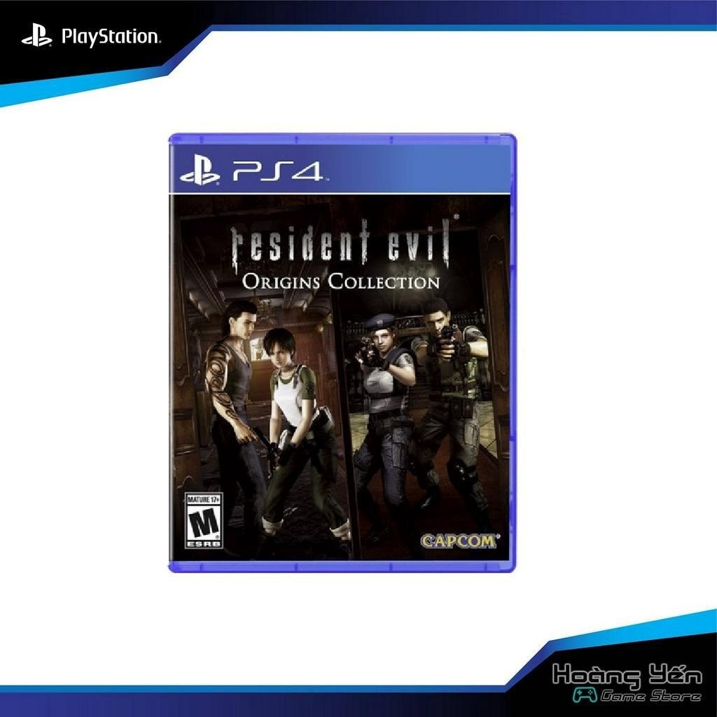 Đĩa game ps4 Resident evil origins collection